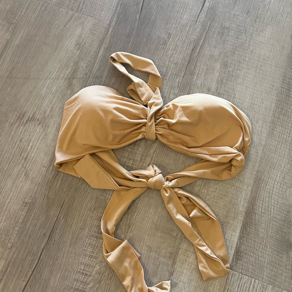 SHEIN nude wrap top💫